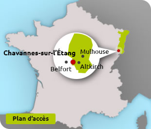 Carte de Chavannes sur l’Etang